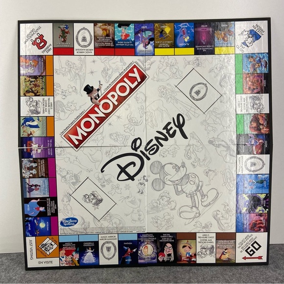 Monopoly Disney Animation Edition Board Game - Picture 2 of 7